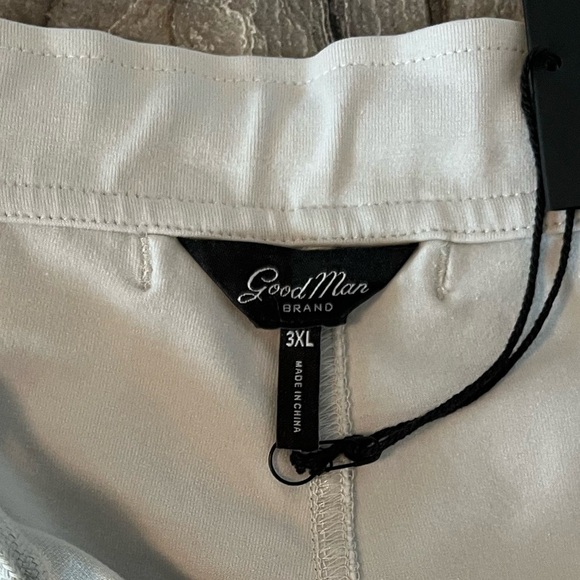 Good Man BRAND Plus Size 3XL Silver 6.5" Flex Pro Jersey Shorts Gray - Picture 14 of 16